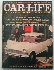 CAR LIFE 1960 SEPT - LANCIA, THOMPSON, ARABELLA*